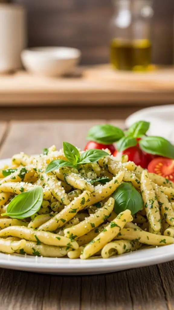 Herb-Infused Pasta Twirls