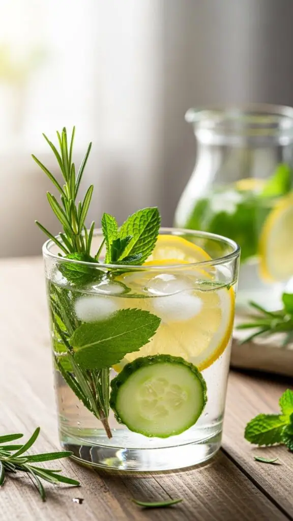 Herb-Infused Water