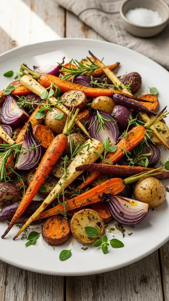 Herb-Roasted Root Vegetables Medley