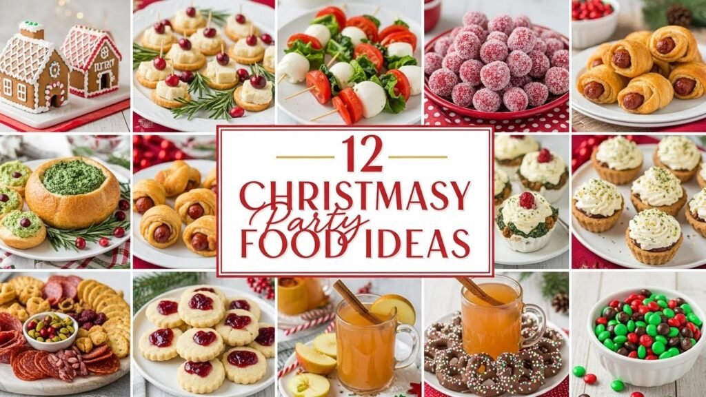 Holiday Cheese Ball Snowmen