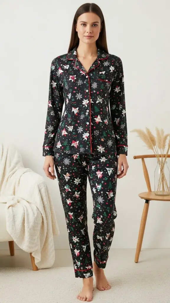 Holiday Print Pajamas