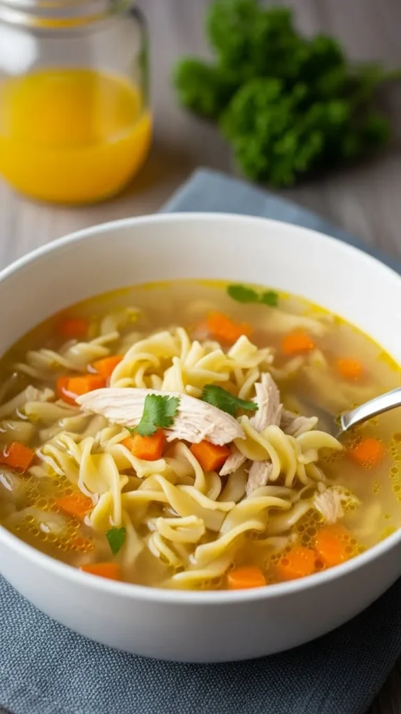 Homemade Chicken Noodle Soup Recipe
