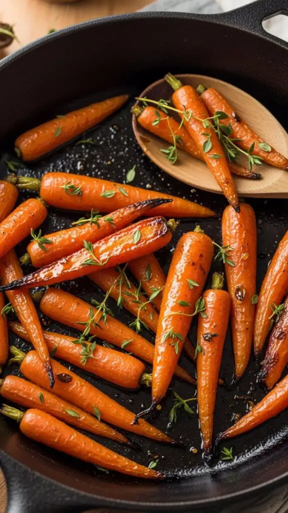 Honey-Glazed Carrots with Thyme