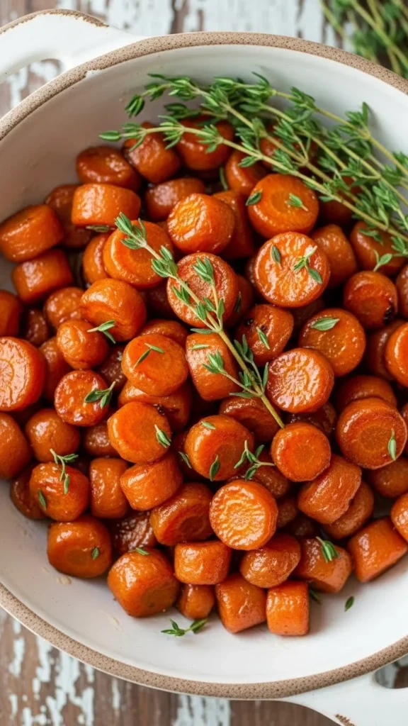 Honey-Glazed Carrots with Thyme