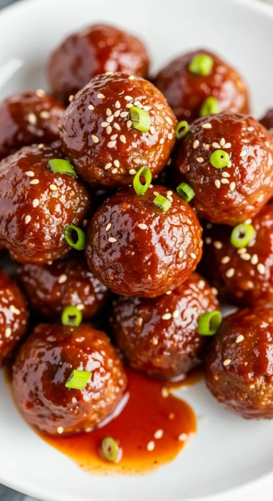 Honey Sriracha Meatballs (Sweet, Spicy, Gone in 60 Seconds