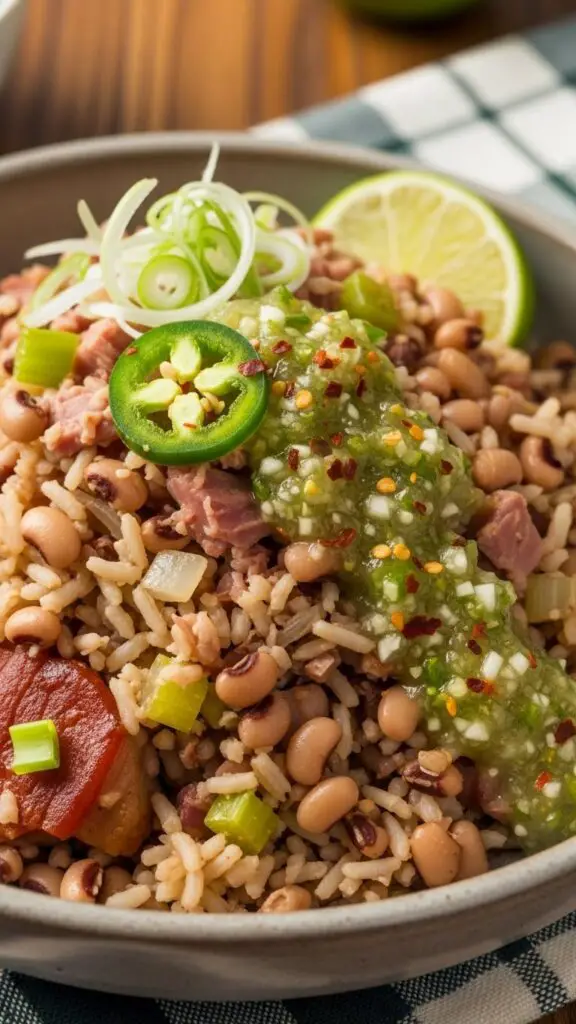 . Hoppin' John with a Zesty Twist