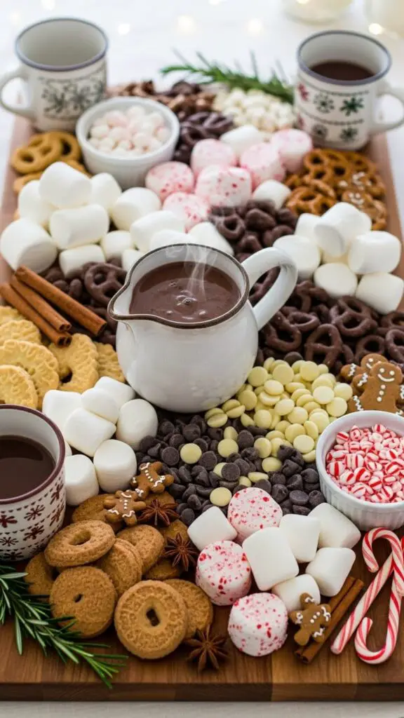 Hot Chocolate Charcuterie Board