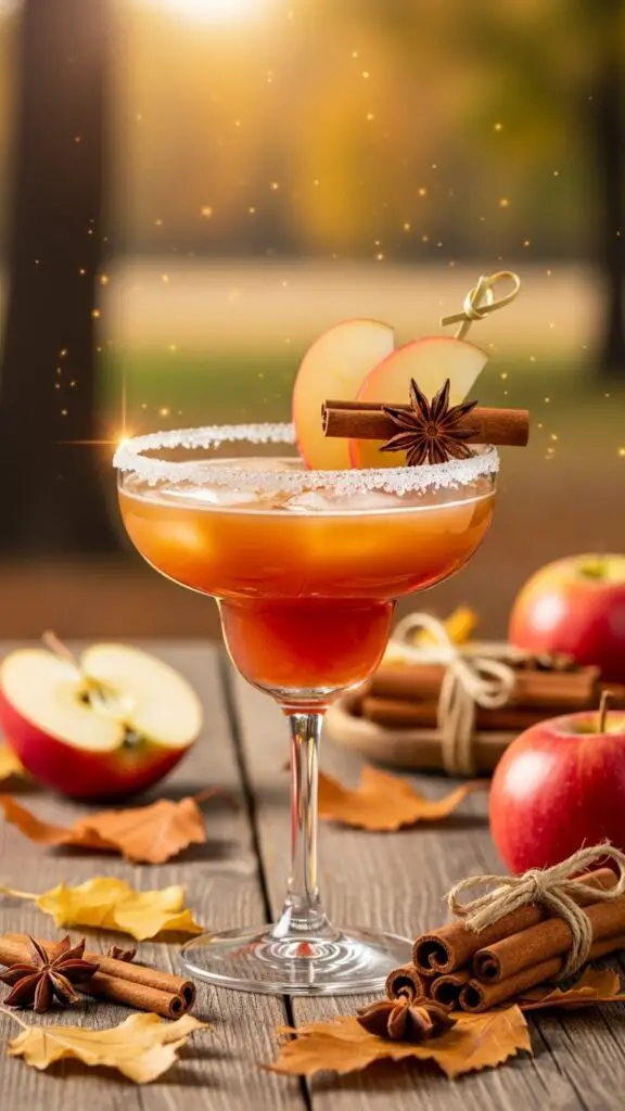 Spiced Apple Cider Margarita