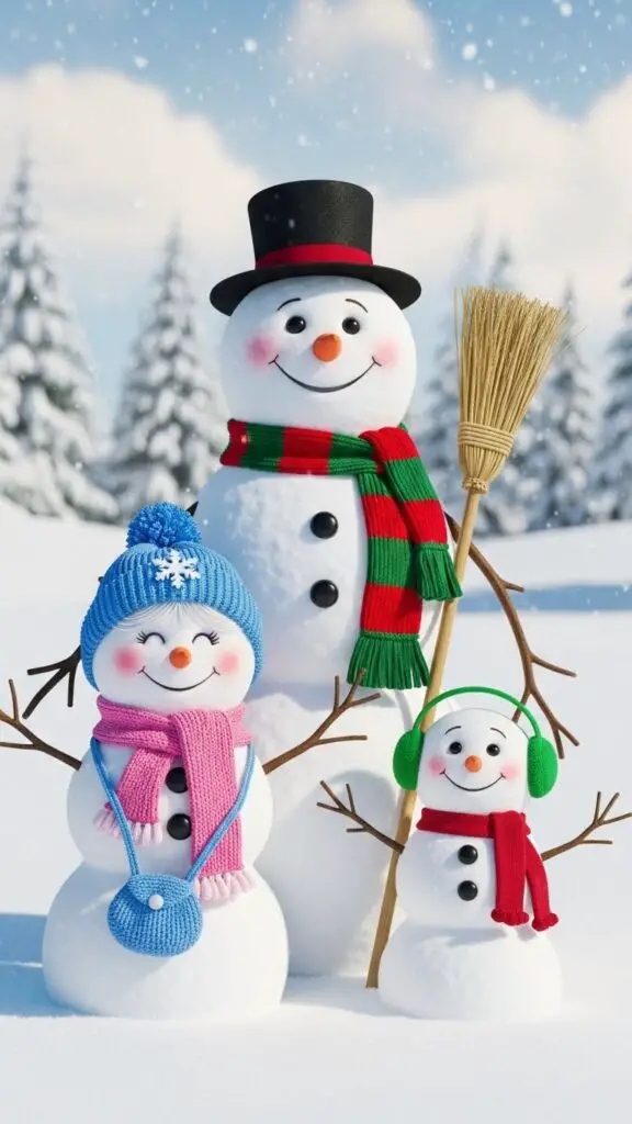 . The “Frosty the Snowman” Family