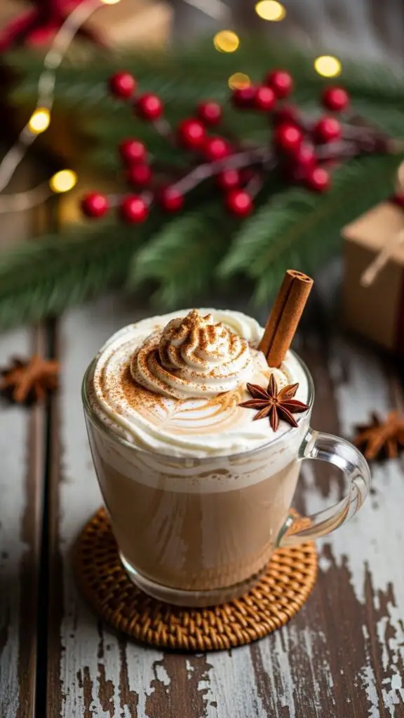 Classic Christmas Cinnamon Latte
