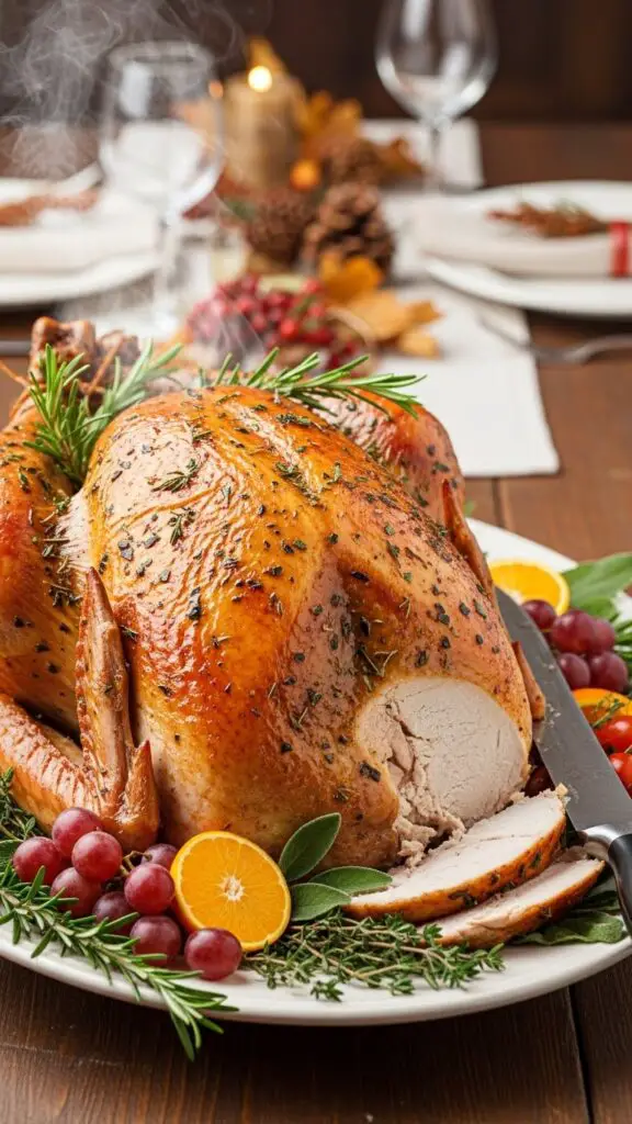 Classic Roast Turkey with Herb Butter (Yes, It Can Be Juicy)