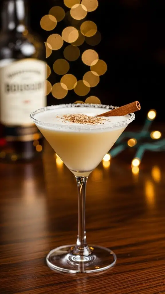 Eggnog Martini