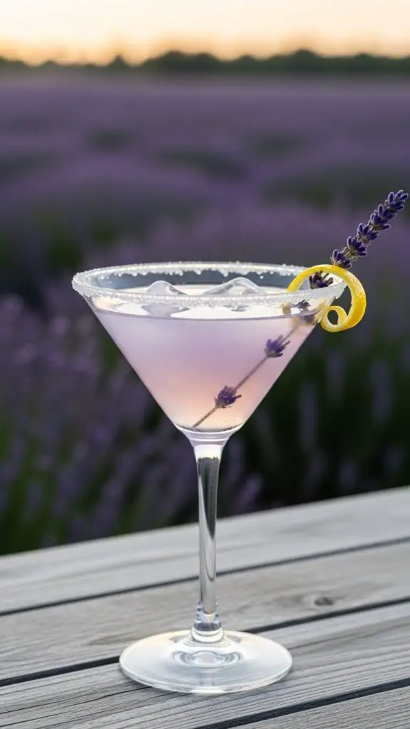 Coconut Lemon Drop Martini (Vacation