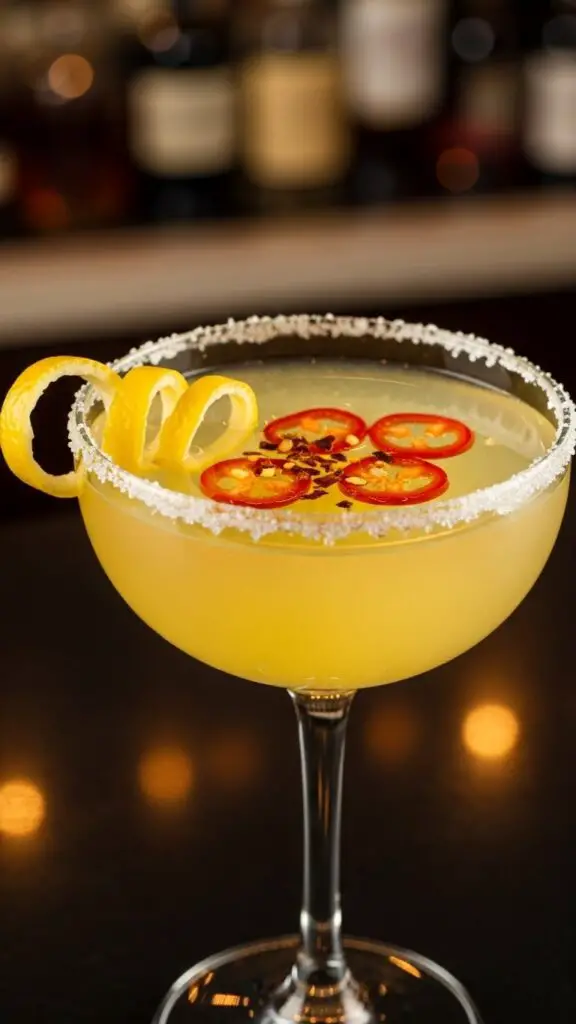 picy Lemon Drop Martini (Swee