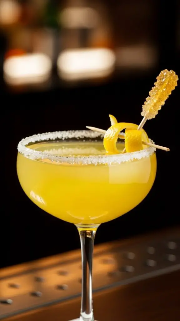 Honey Lemon Drop Martin