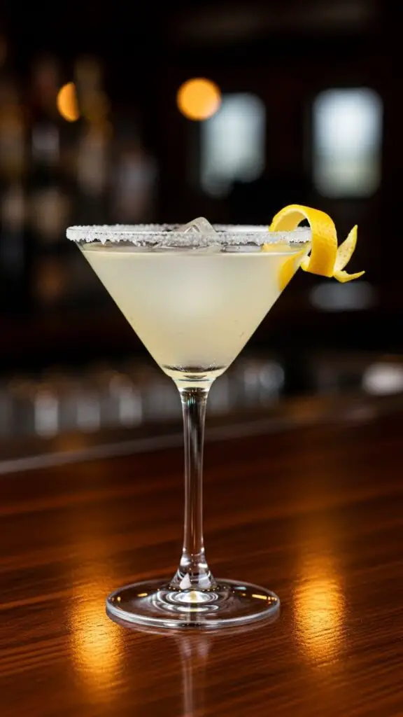 Vanilla Lemon Drop Martini (Swe