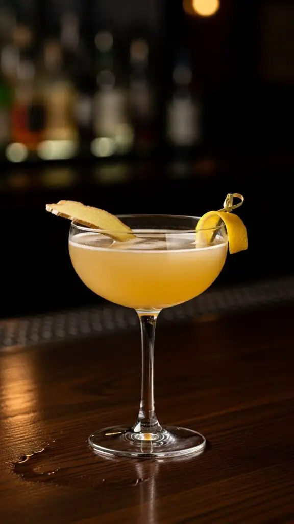 Ginger Lemon Drop Martini (