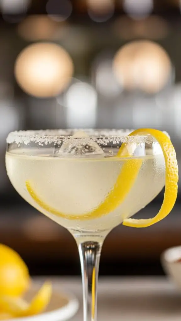 . Skinny Lemon Drop Martini (Lig