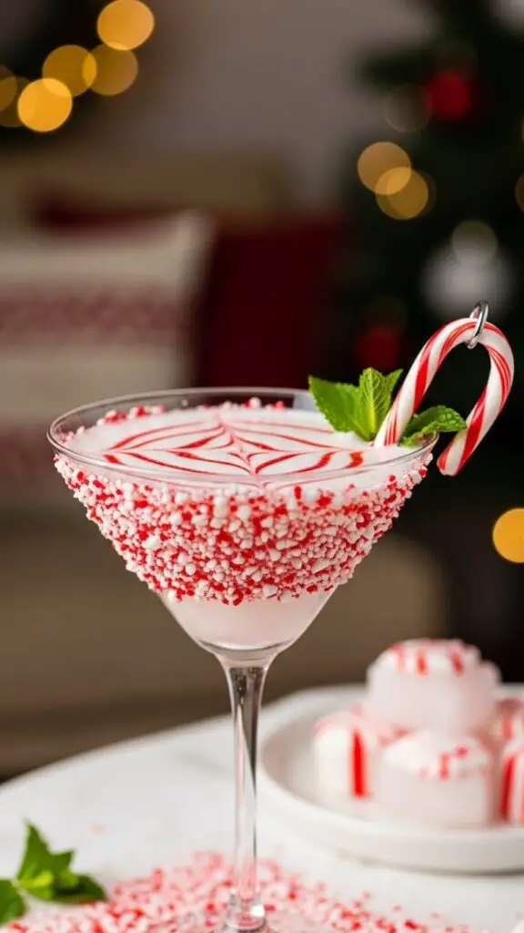 Peppermint Bark Martini