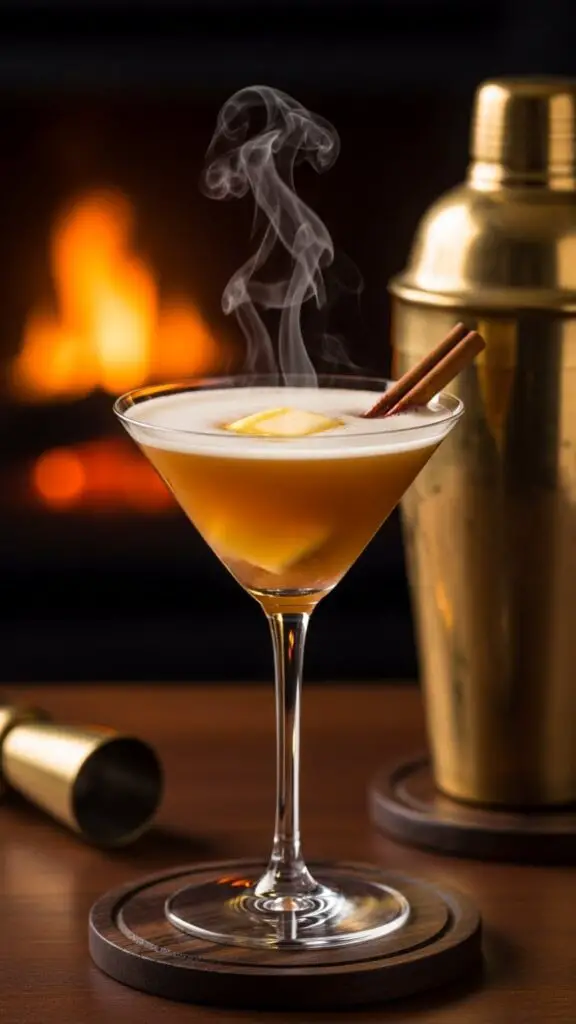 Hot Buttered Rum Martini