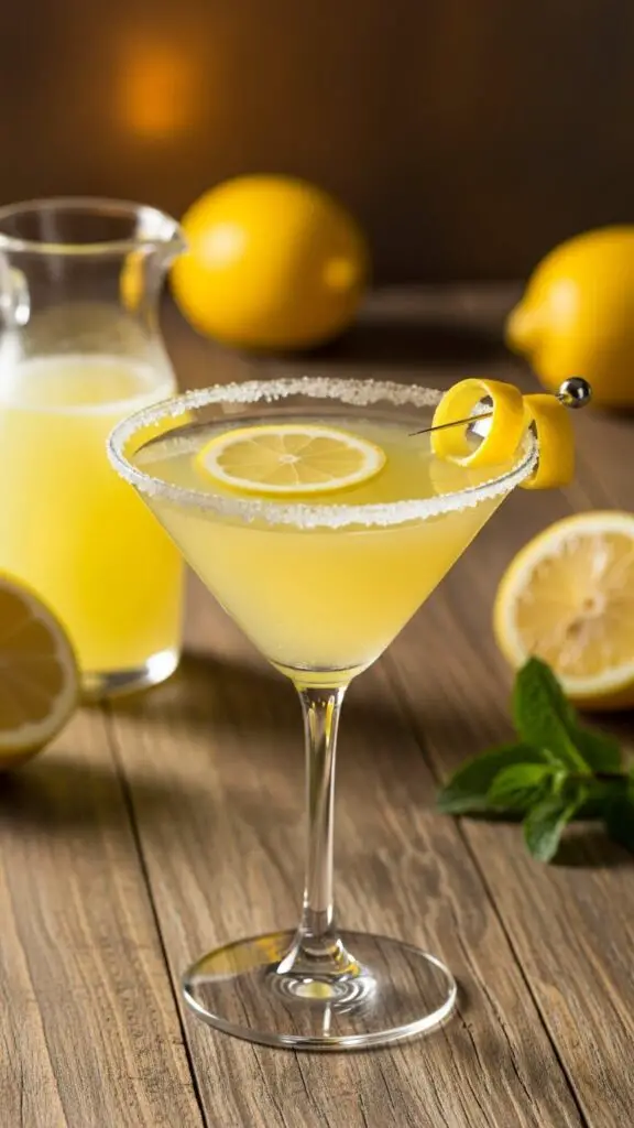 Lavender Lemon Drop Martin