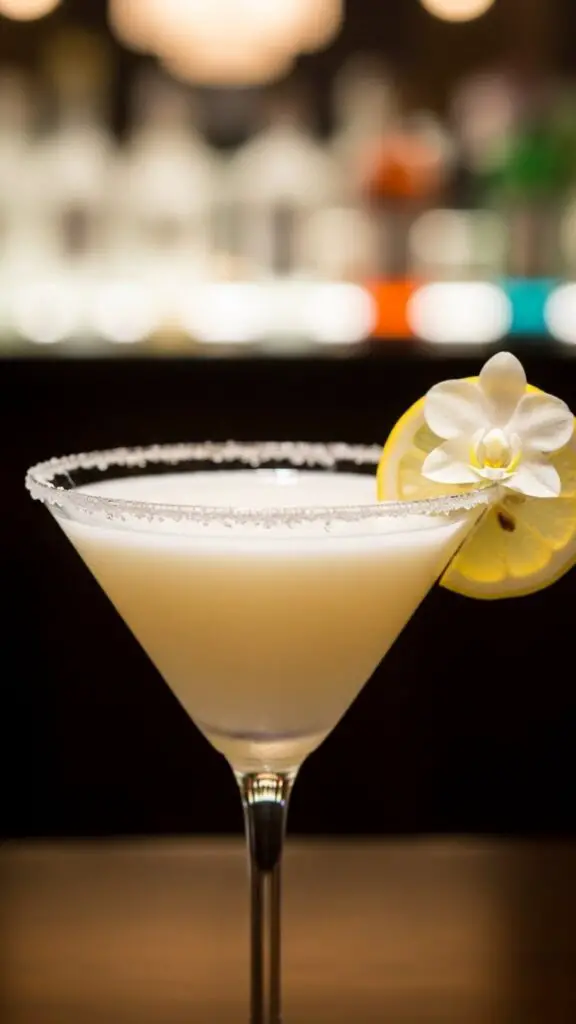 Coconut Lemon Drop Martini