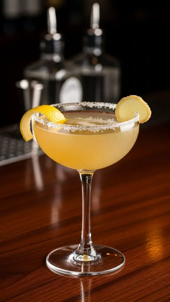 Lemon Ginger Martini
