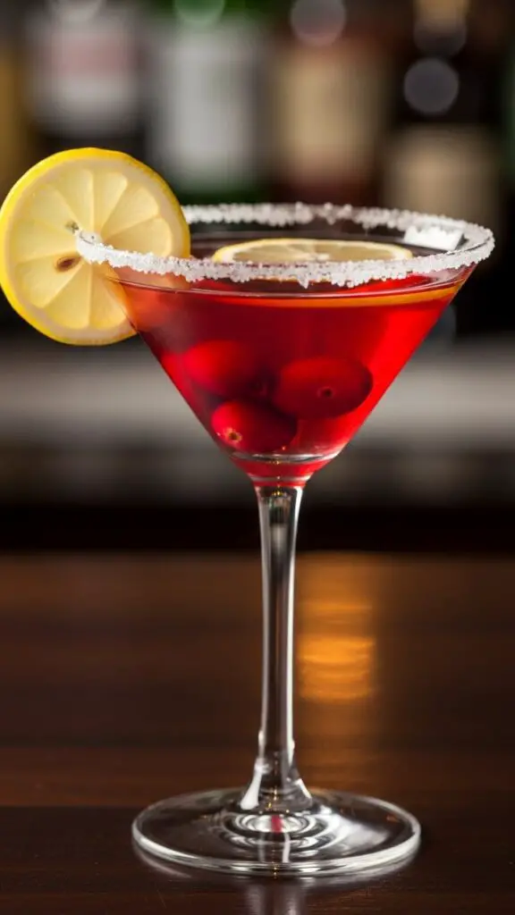 . Classic Cranberry Lemon Drop