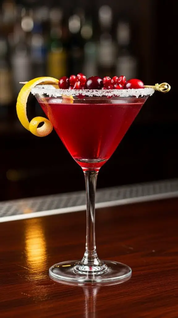 Rosemary Cranberry Lemon Drop –