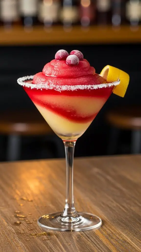 rozen Cranberry Lemon Drop Martini
