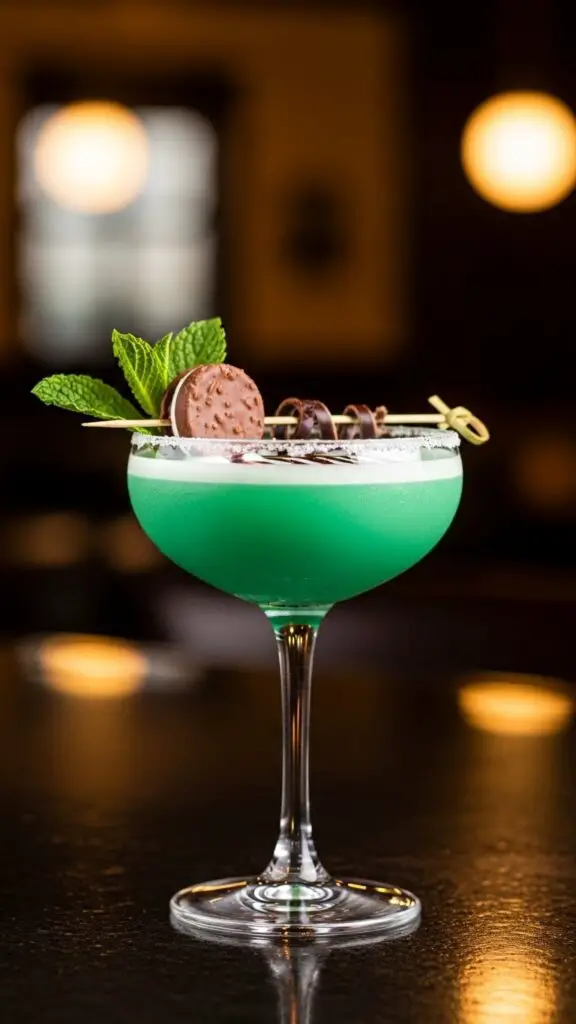. Peppermint Patty Martini