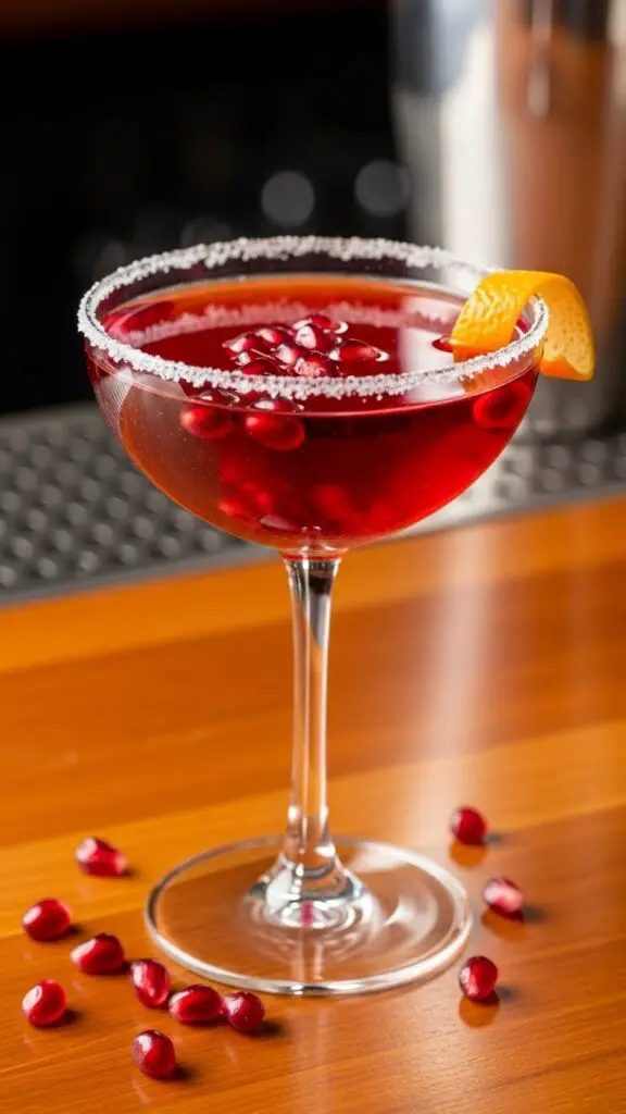 White Christmas Wonderland Martini