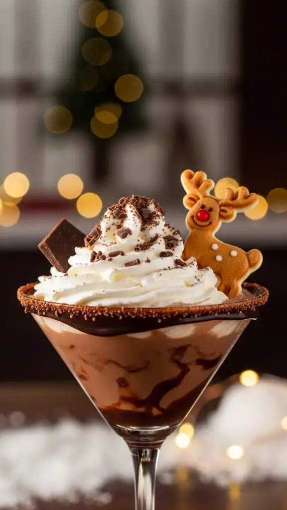 Chocolate Reindeer Martini