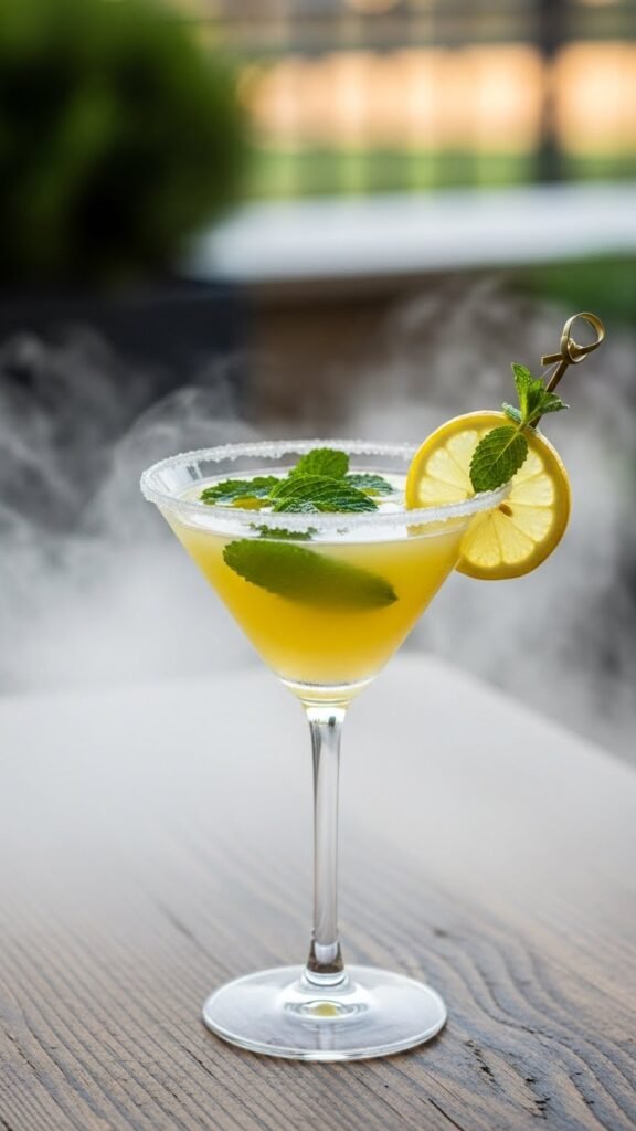 Mint-Infused Lemon Drop Ma
