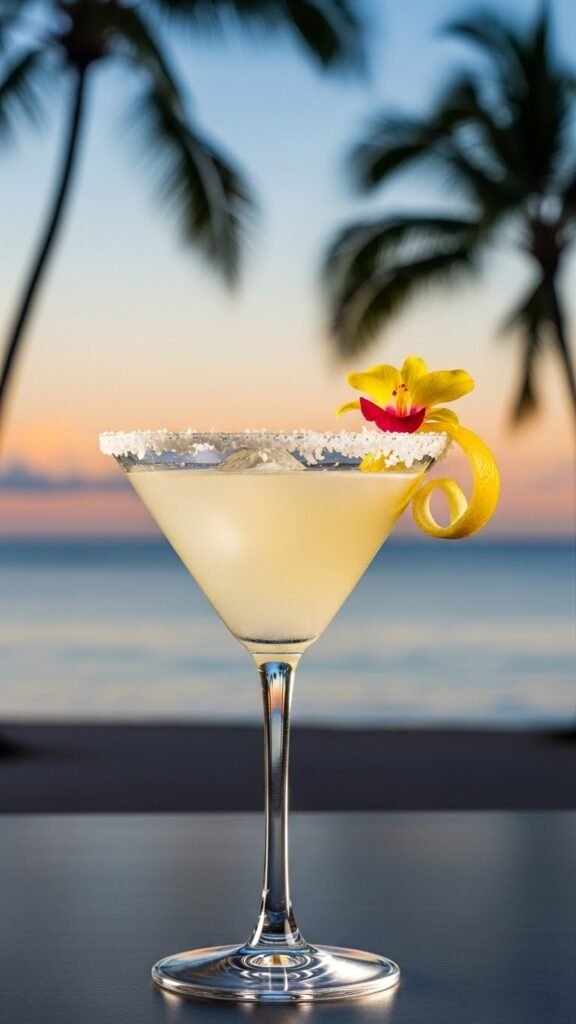 Sparkling Prosecco Lemon Drop Martini for Bubbly Fun