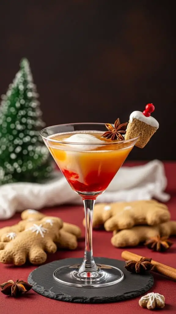 Cranberry Sparkle Martini