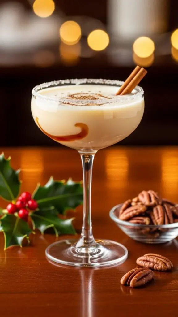 . Gingerbread Spice Martini