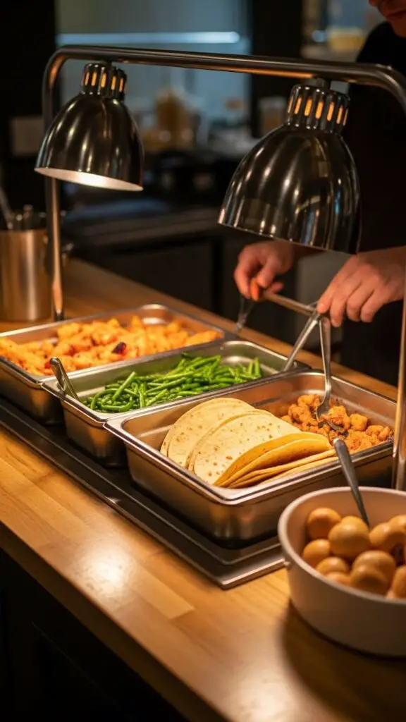 . The Breakfast Taco Station