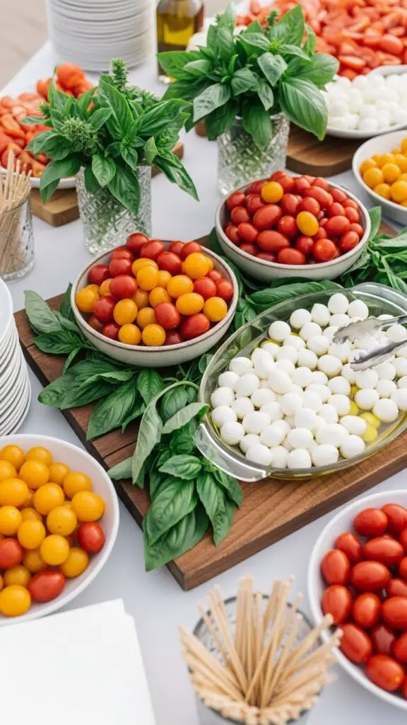 . The Caprese Skewer Station