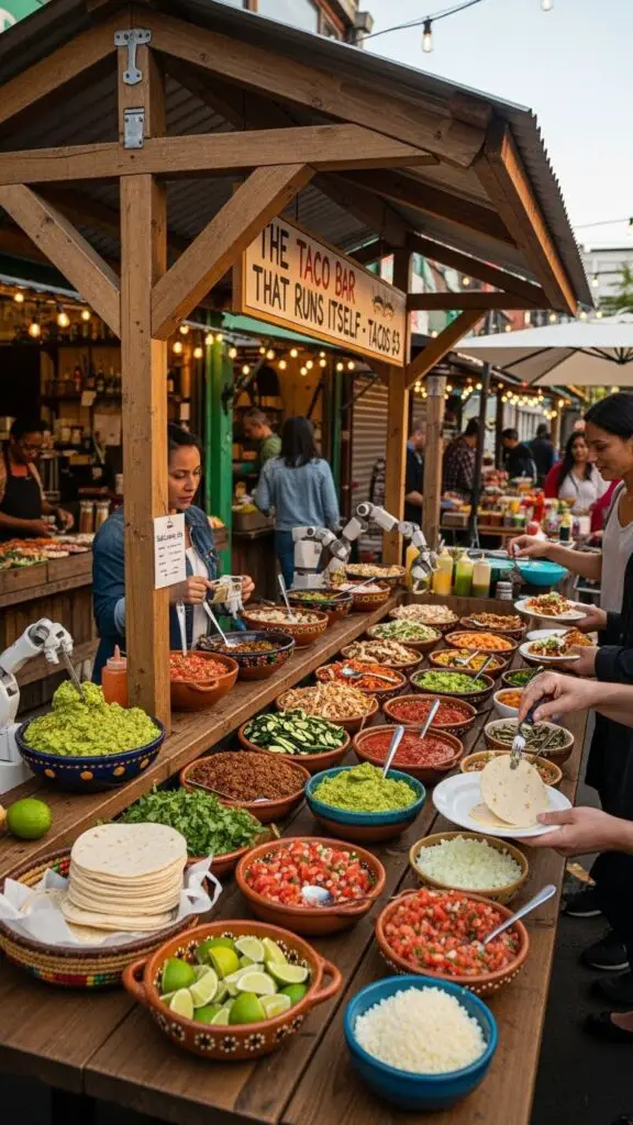 The Taco Bar That Runs Itself