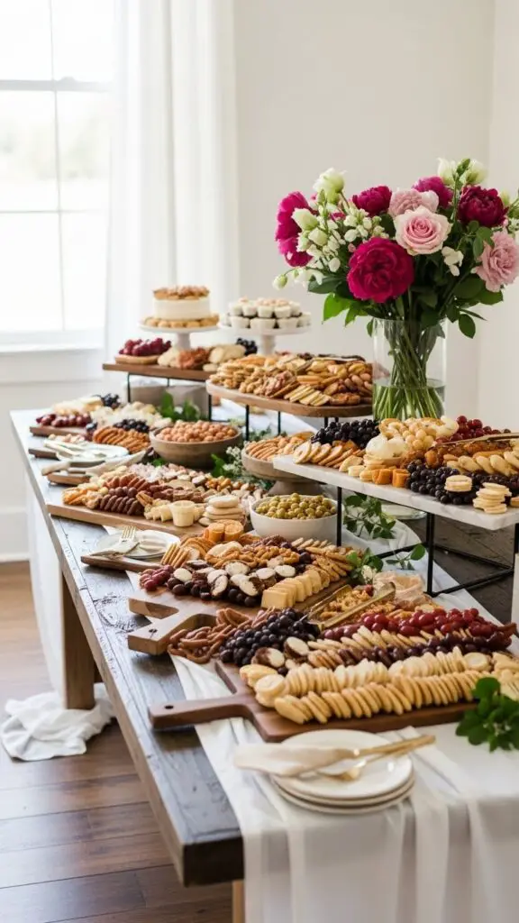 The Sweet & Savory Dessert Grazing Table