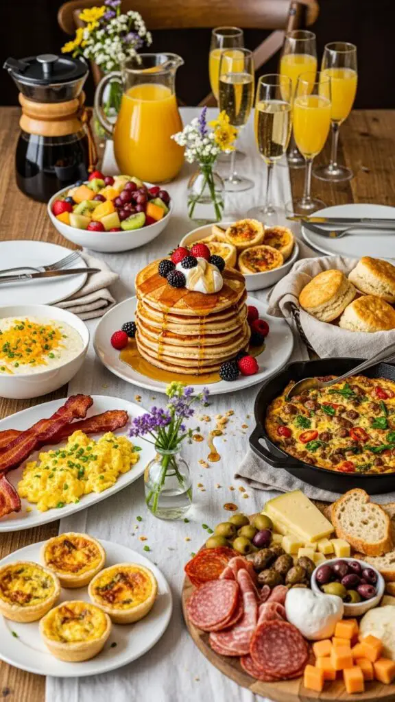 . The Breakfast-for-Dinner Brunch Spread