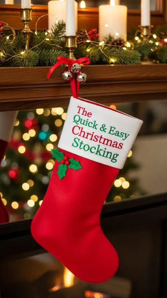 The Quick & Easy Christmas Stocking