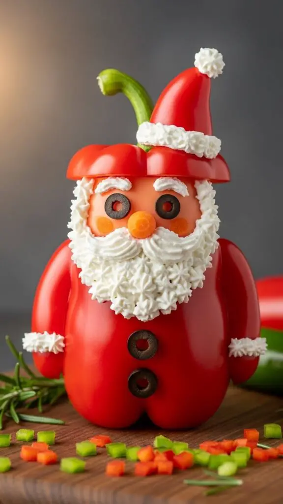The Cheeky Santa Claus Bell Pepper