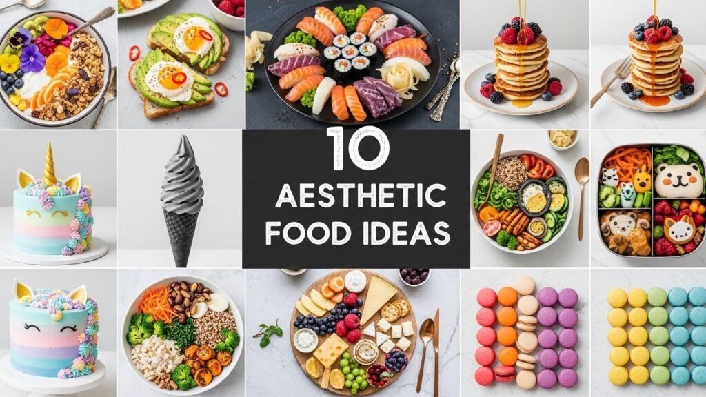10 Aesthetic Food Ideas