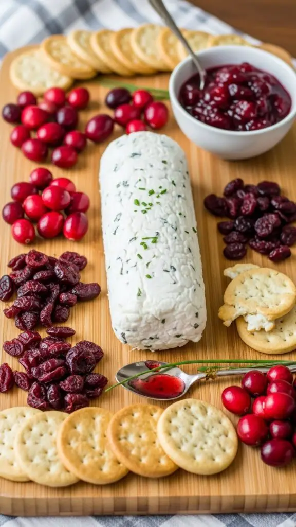 Cranberry & Goat Cheese Dream Board