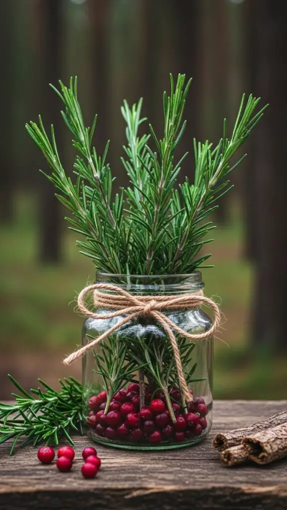 The Rustic Rosemary & Cranberry Forest