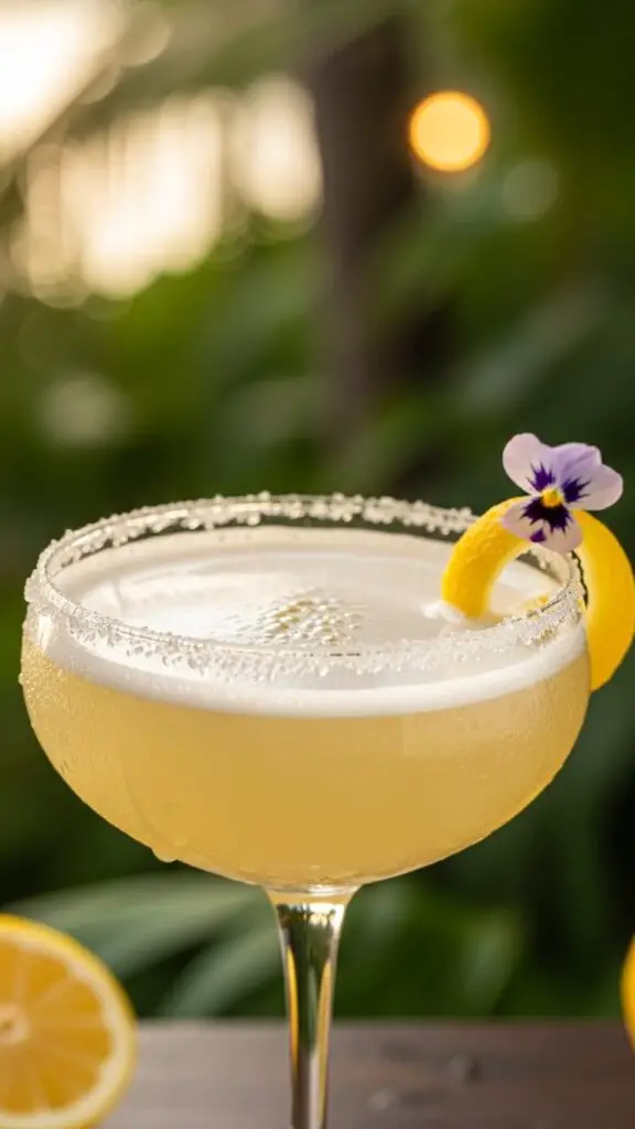 Ginger Lemon Drop Martini