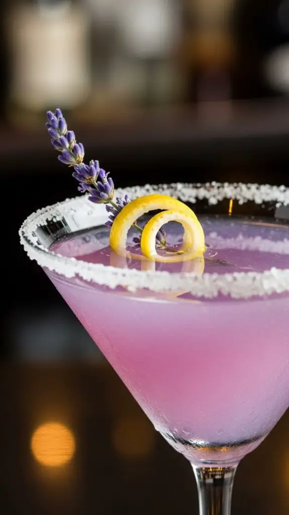Lavender Lemon Drop Martini