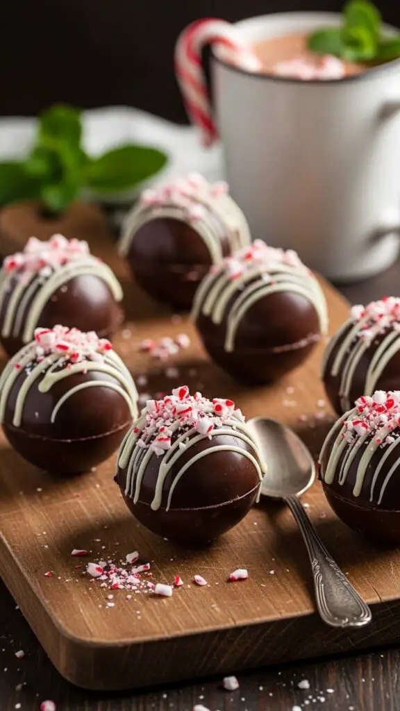 Chewy Peppermint Sugar Cookies
